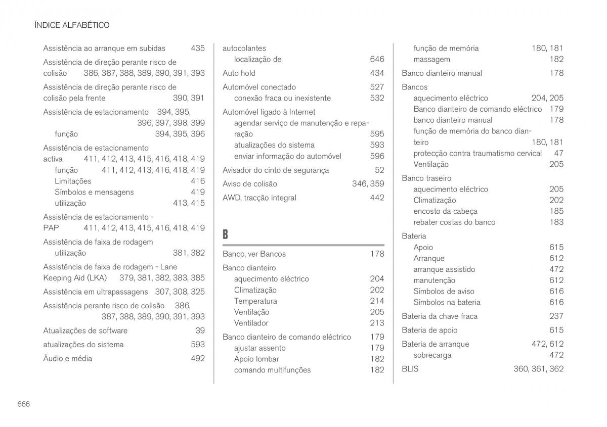 Volvo XC40 manual del propietario / page 668