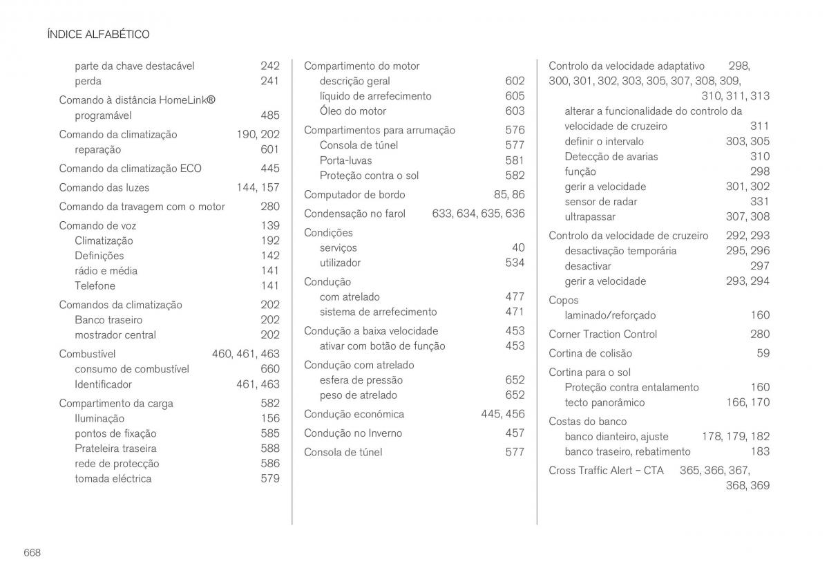 Volvo XC40 manual del propietario / page 670