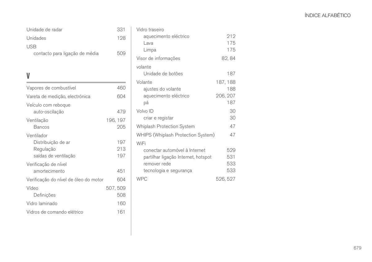 Volvo XC40 manual del propietario / page 681