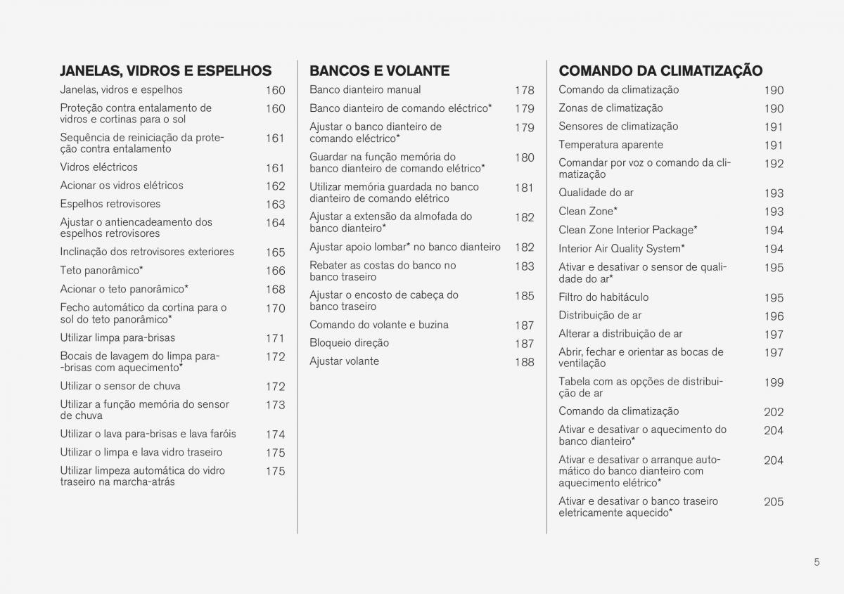 Volvo XC40 manual del propietario / page 7