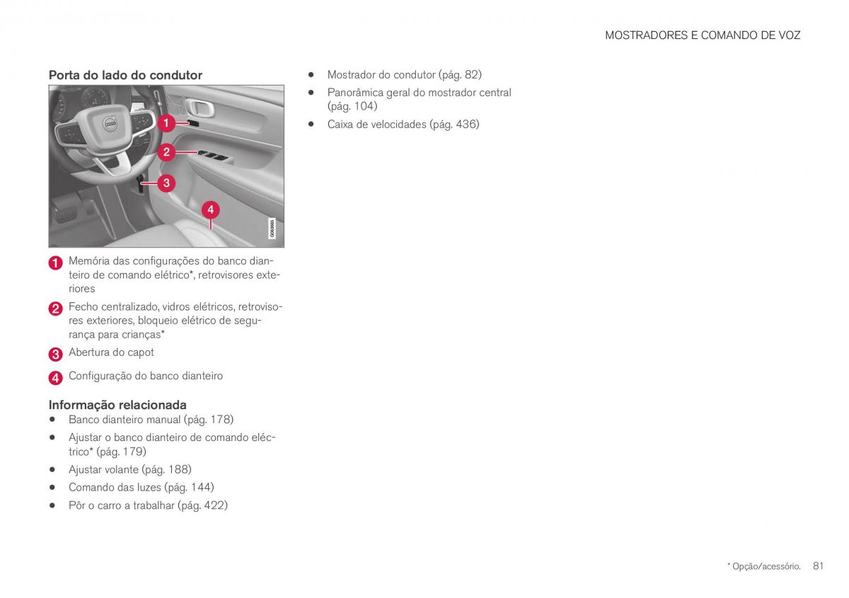 Volvo XC40 manual del propietario / page 83