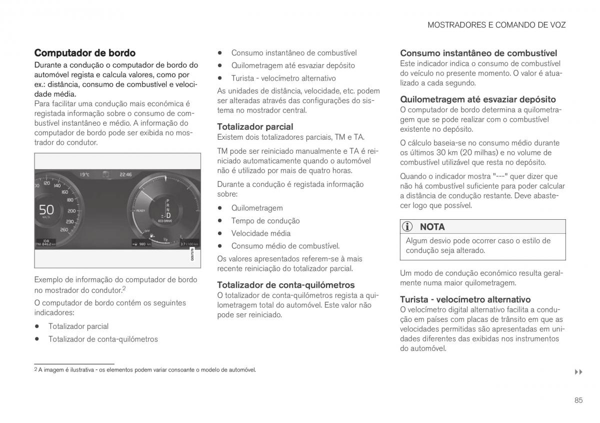 Volvo XC40 manual del propietario / page 87