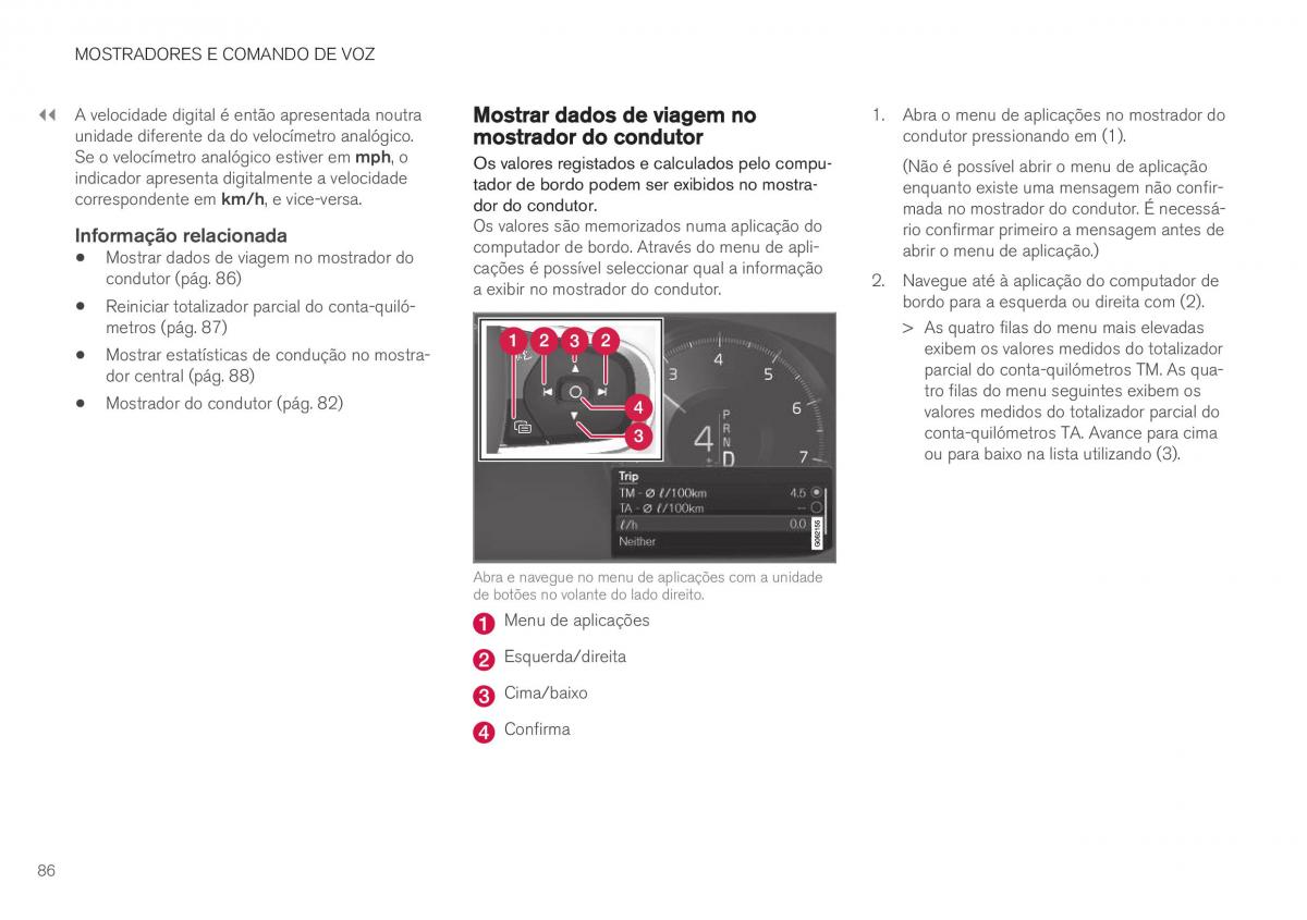 Volvo XC40 manual del propietario / page 88