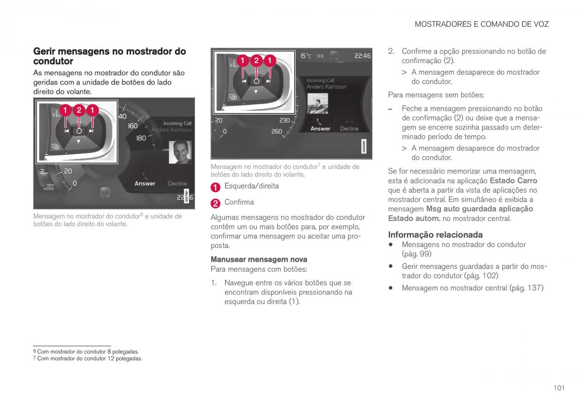 Volvo XC40 manual del propietario / page 103