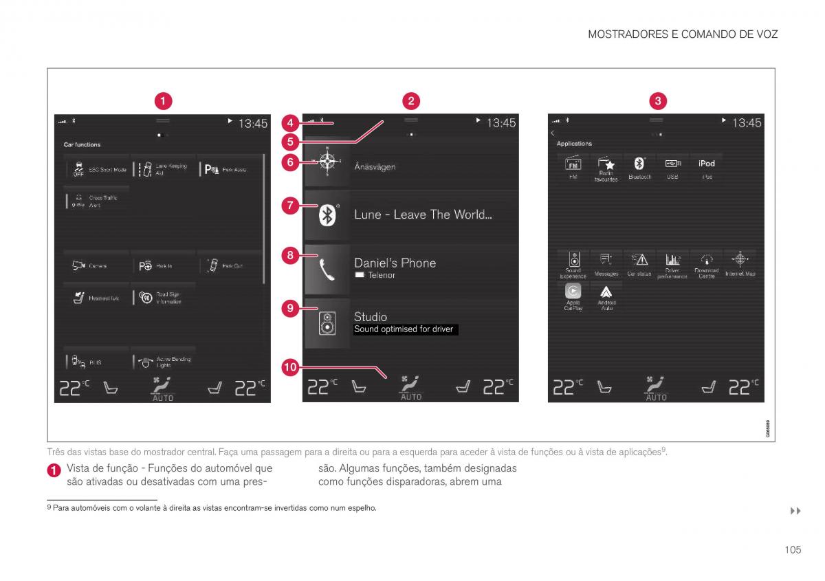 Volvo XC40 manual del propietario / page 107