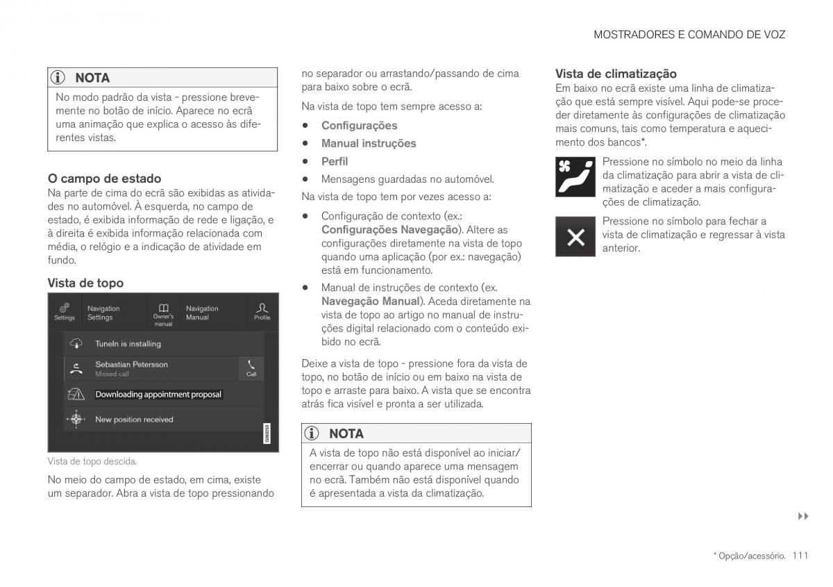 Volvo XC40 manual del propietario / page 113