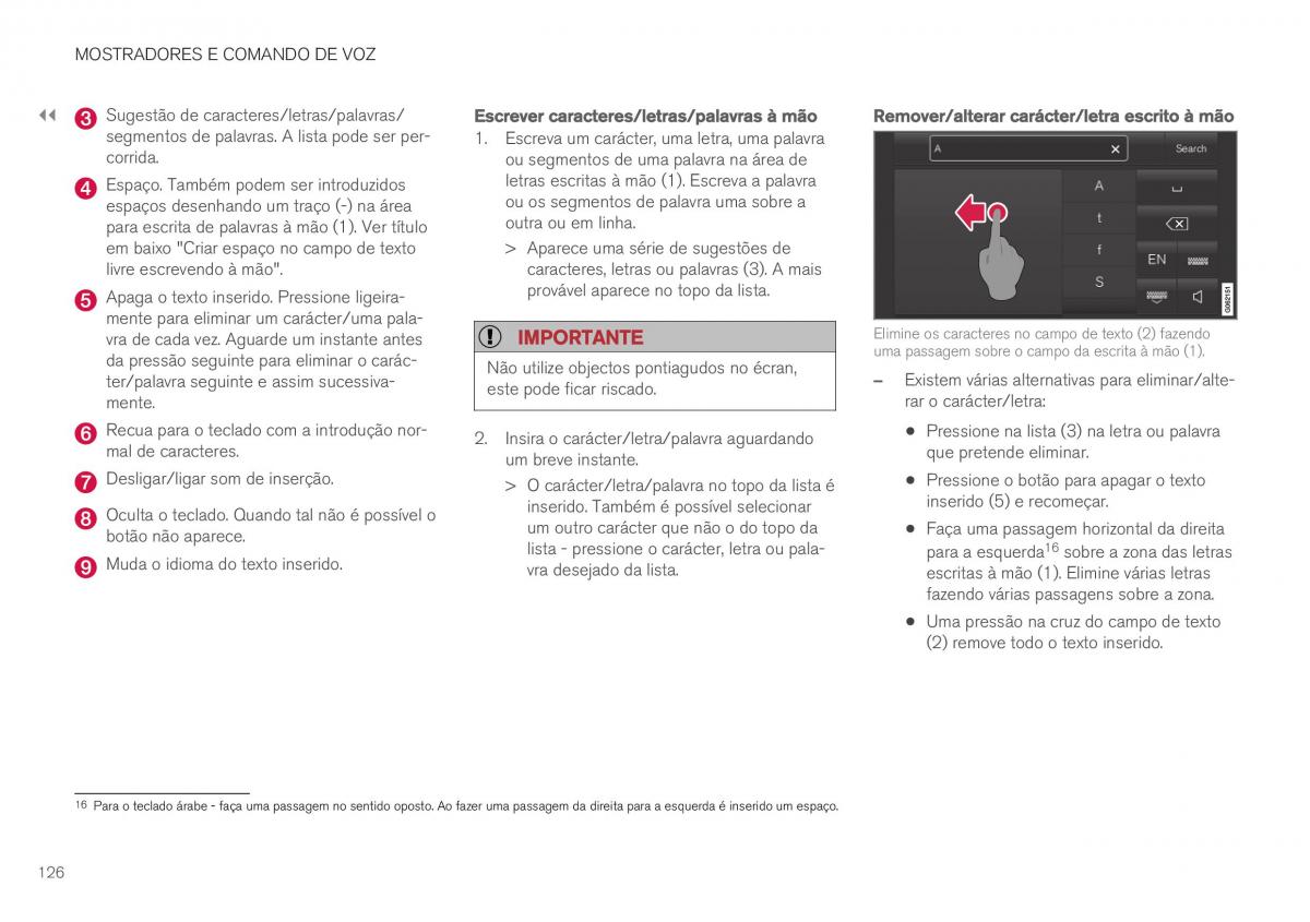 Volvo XC40 manual del propietario / page 128