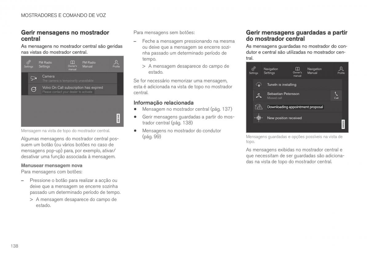 Volvo XC40 manual del propietario / page 140