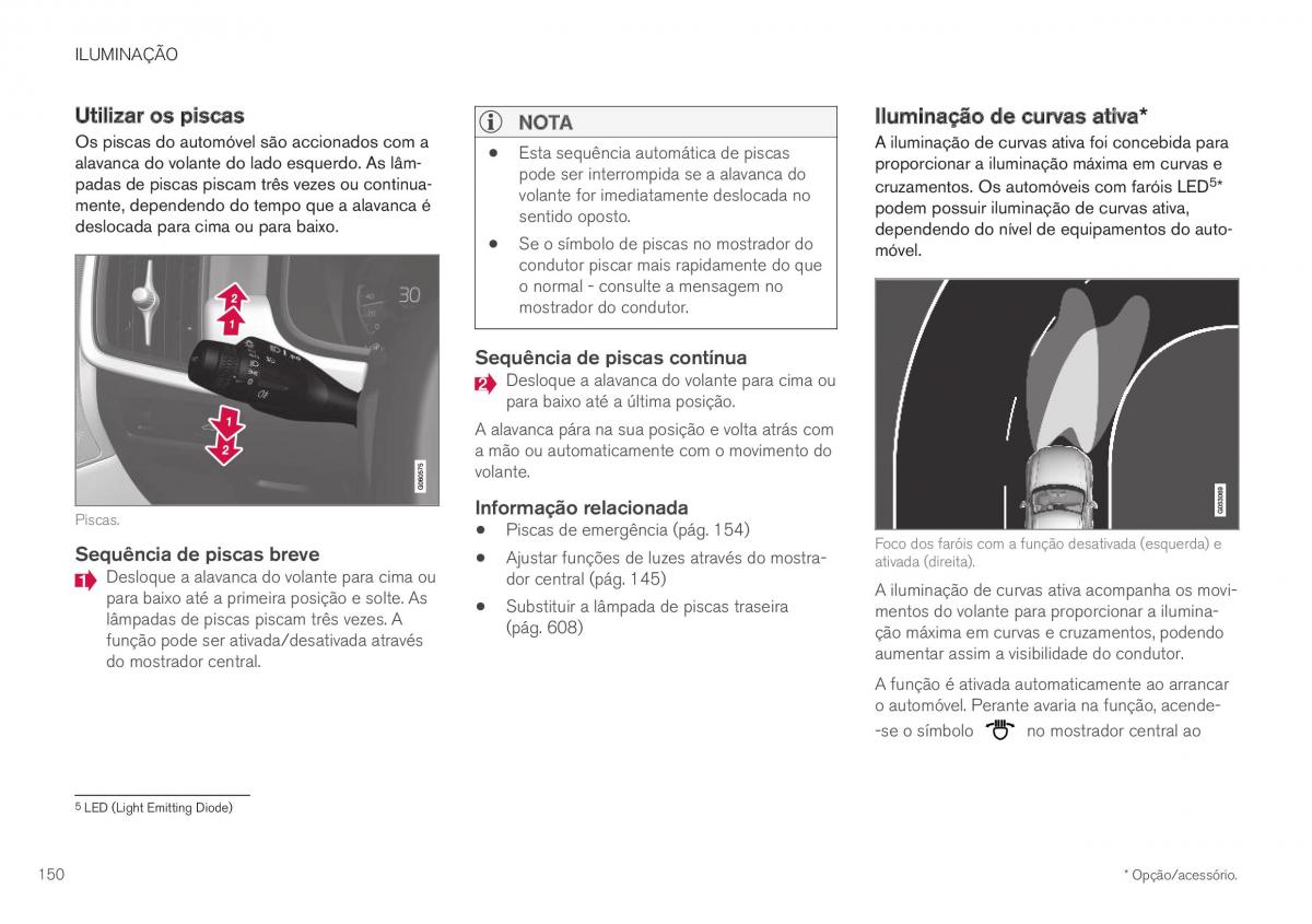 Volvo XC40 manual del propietario / page 152