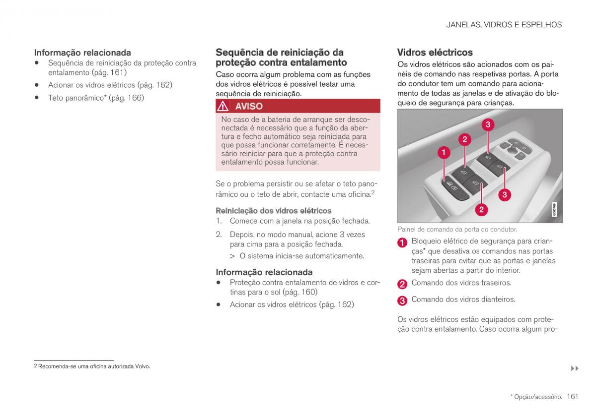 Volvo XC40 manual del propietario / page 163