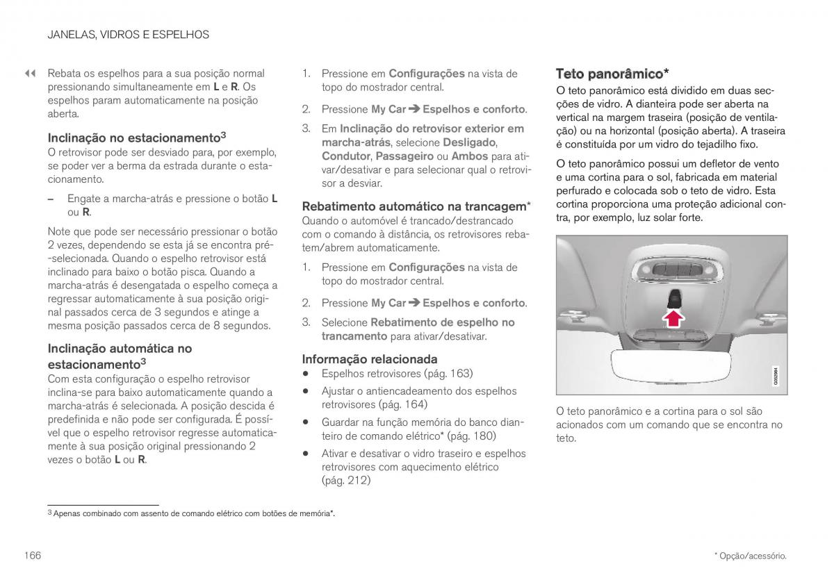 Volvo XC40 manual del propietario / page 168