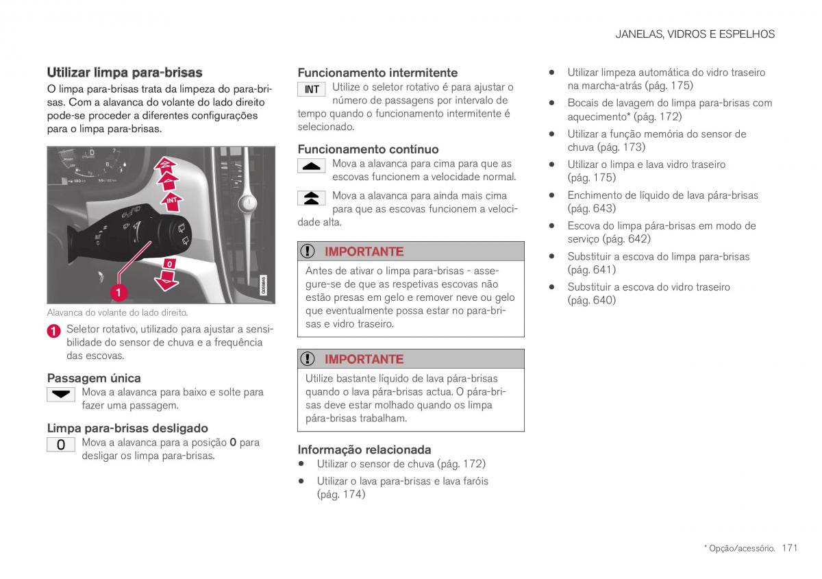 Volvo XC40 manual del propietario / page 173