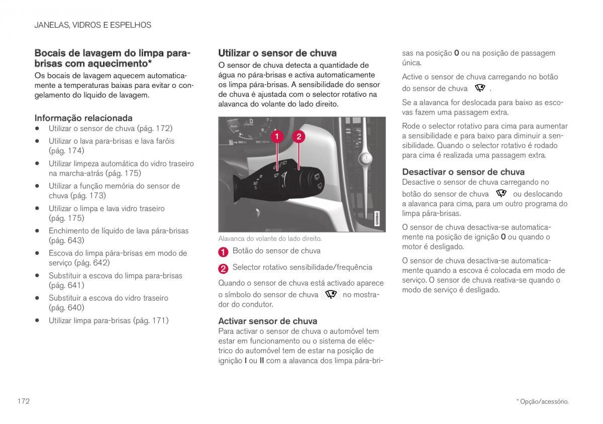 Volvo XC40 manual del propietario / page 174