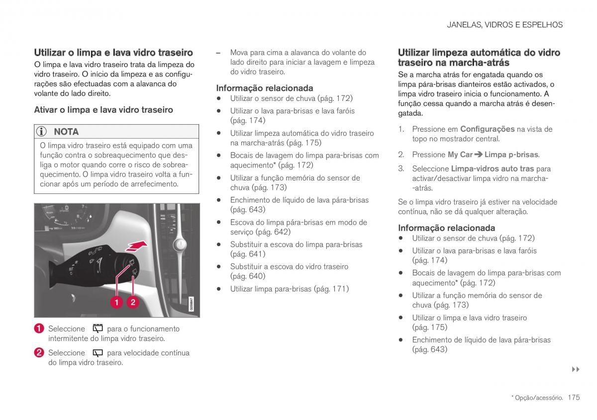 Volvo XC40 manual del propietario / page 177