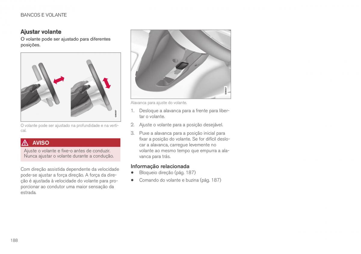 Volvo XC40 manual del propietario / page 190