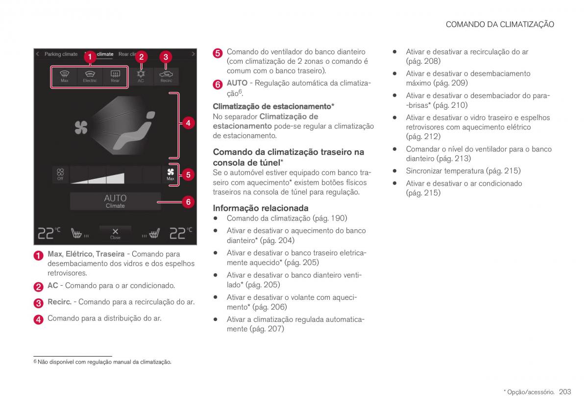 Volvo XC40 manual del propietario / page 205