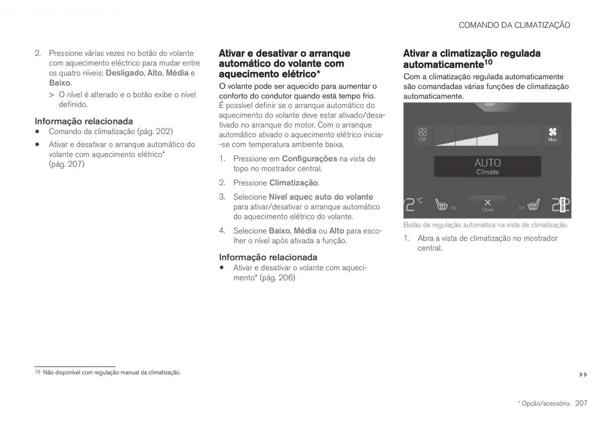 Volvo XC40 manual del propietario / page 209