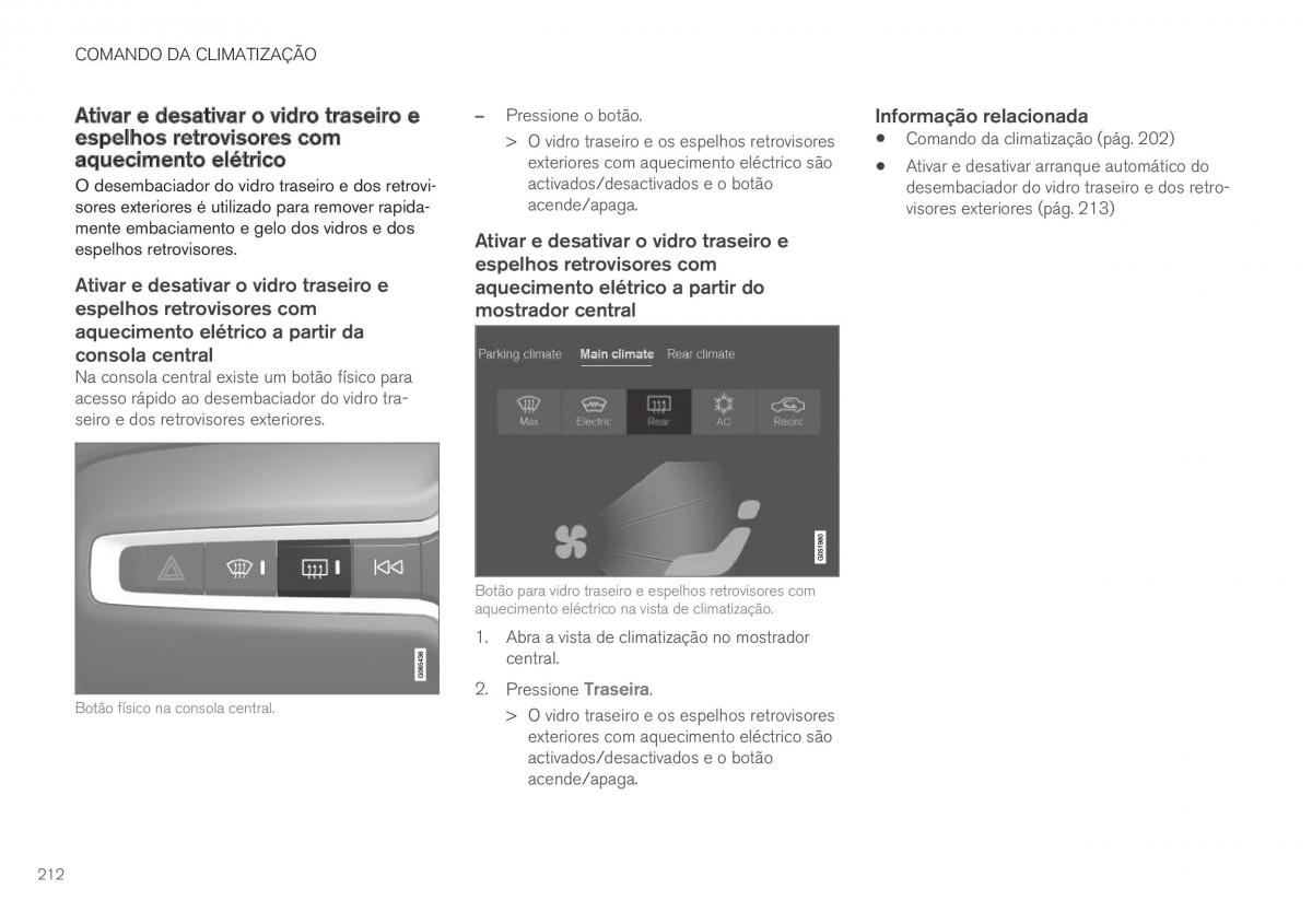 Volvo XC40 manual del propietario / page 214