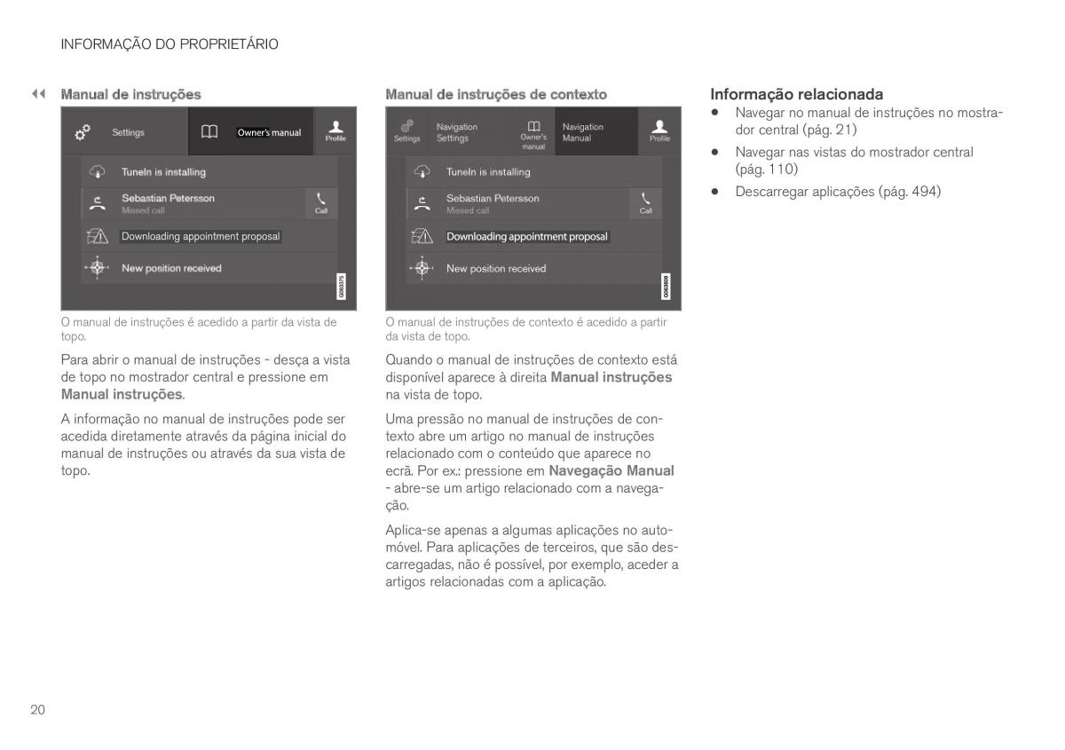 Volvo XC40 manual del propietario / page 22