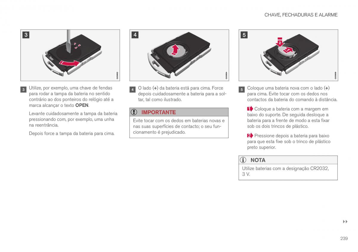 Volvo XC40 manual del propietario / page 241