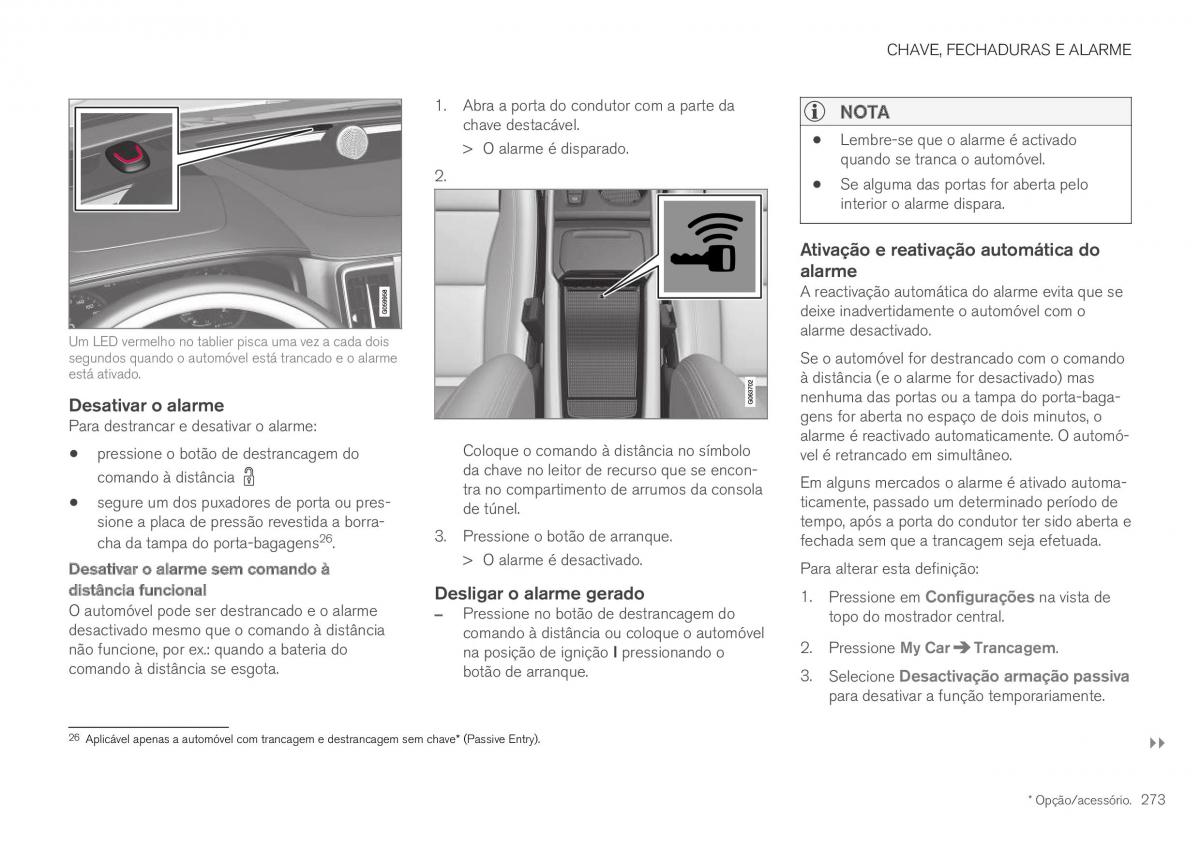 Volvo XC40 manual del propietario / page 275