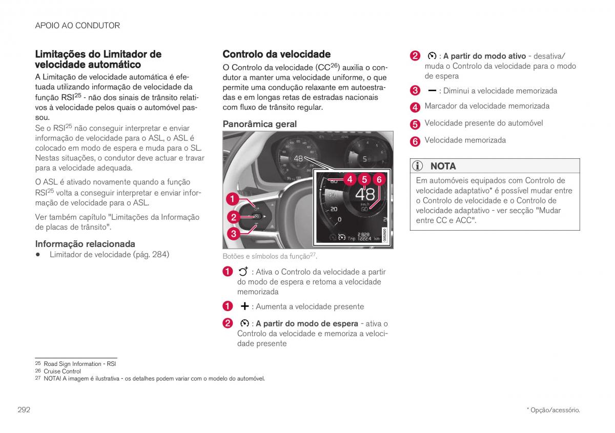 Volvo XC40 manual del propietario / page 294