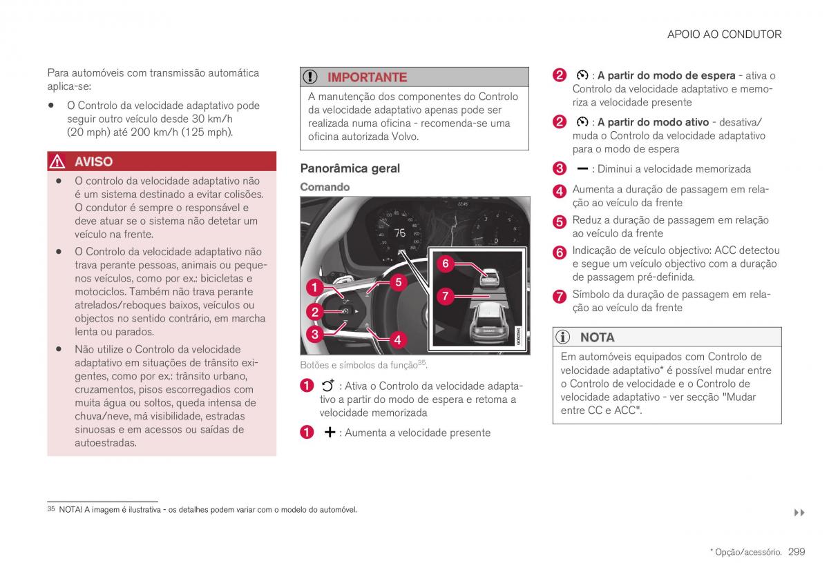 Volvo XC40 manual del propietario / page 301