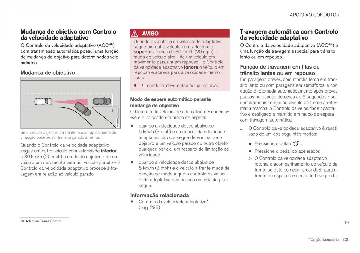 Volvo XC40 manual del propietario / page 311