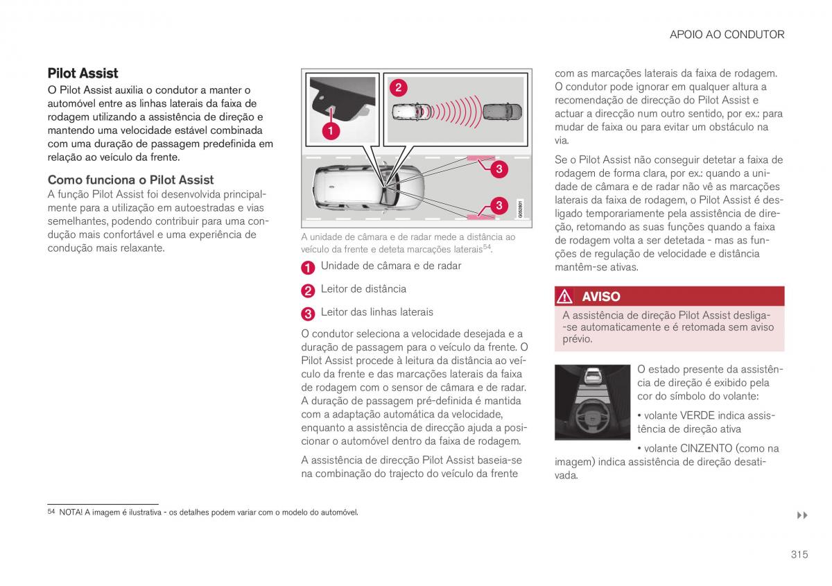 Volvo XC40 manual del propietario / page 317