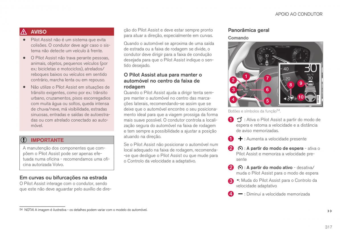 Volvo XC40 manual del propietario / page 319