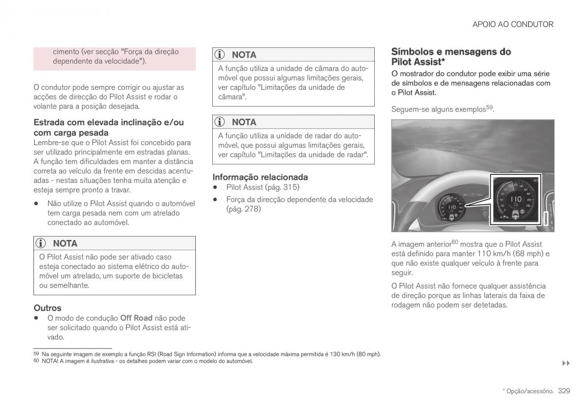 Volvo XC40 manual del propietario / page 331