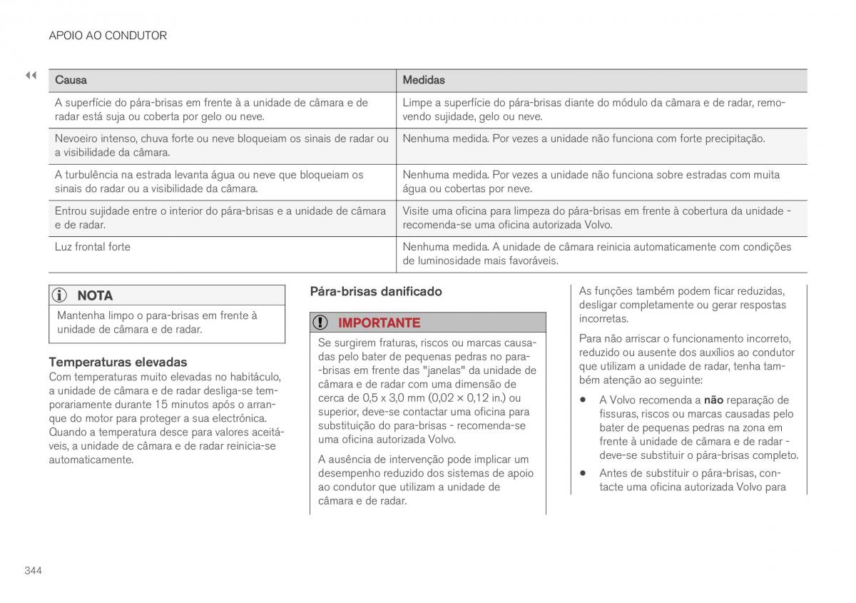 Volvo XC40 manual del propietario / page 346