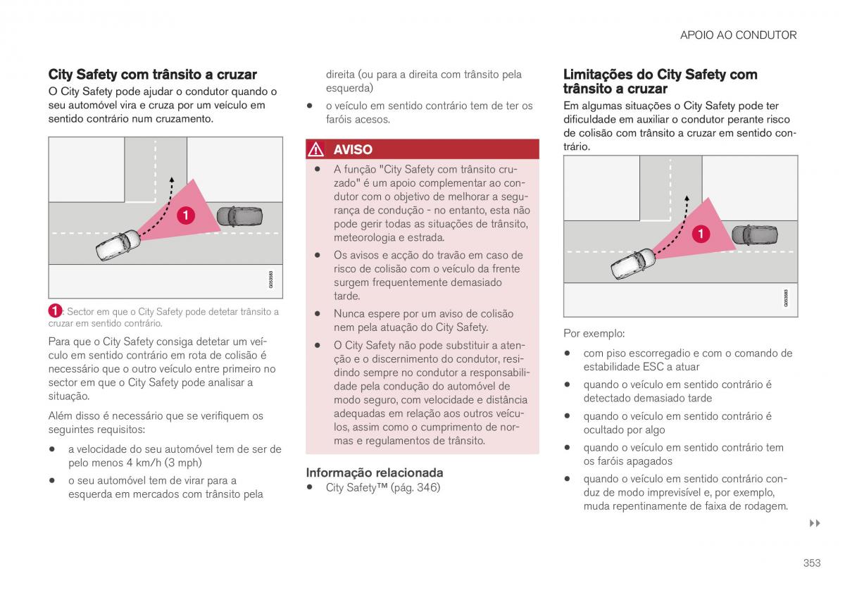 Volvo XC40 manual del propietario / page 355