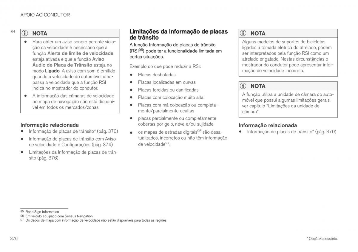 Volvo XC40 manual del propietario / page 378