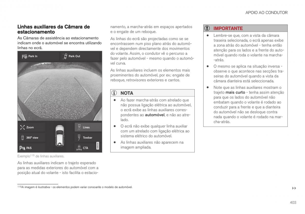 Volvo XC40 manual del propietario / page 405