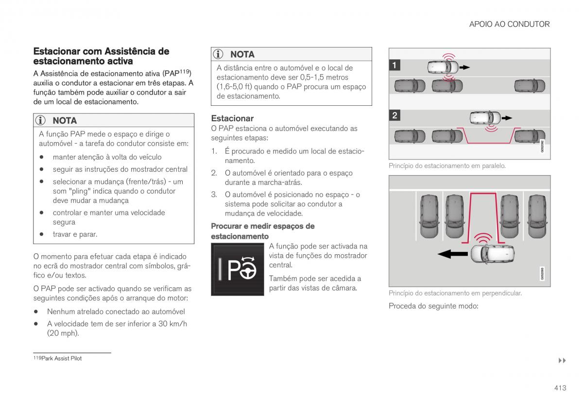 Volvo XC40 manual del propietario / page 415