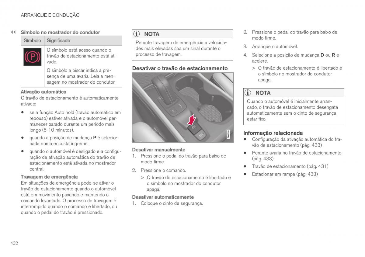 Volvo XC40 manual del propietario / page 434