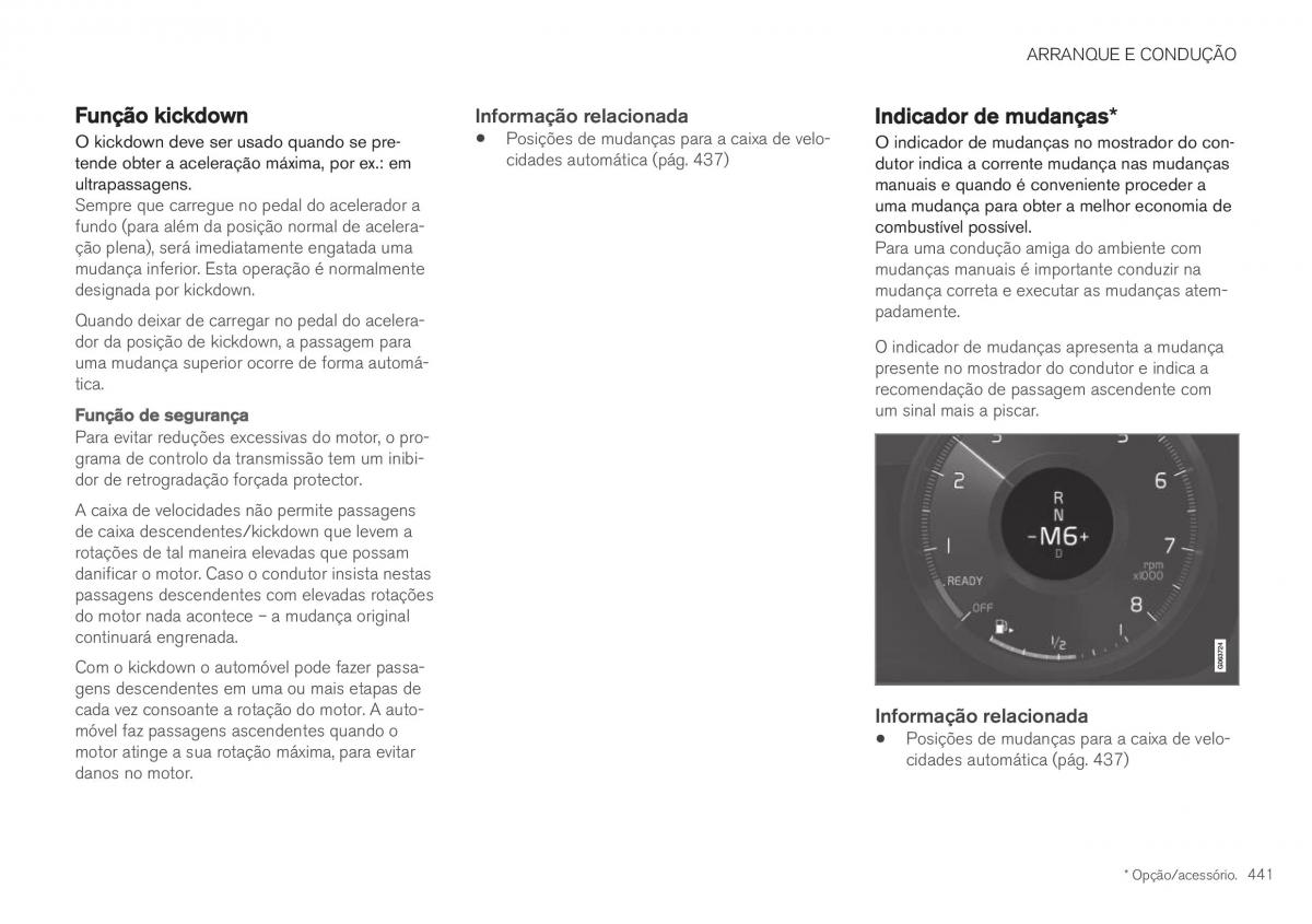 Volvo XC40 manual del propietario / page 443