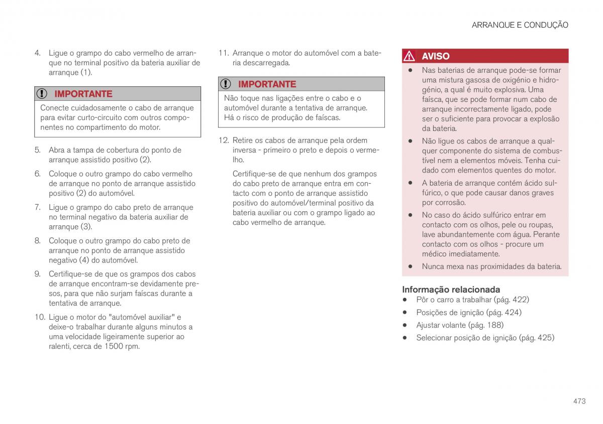 Volvo XC40 manual del propietario / page 475