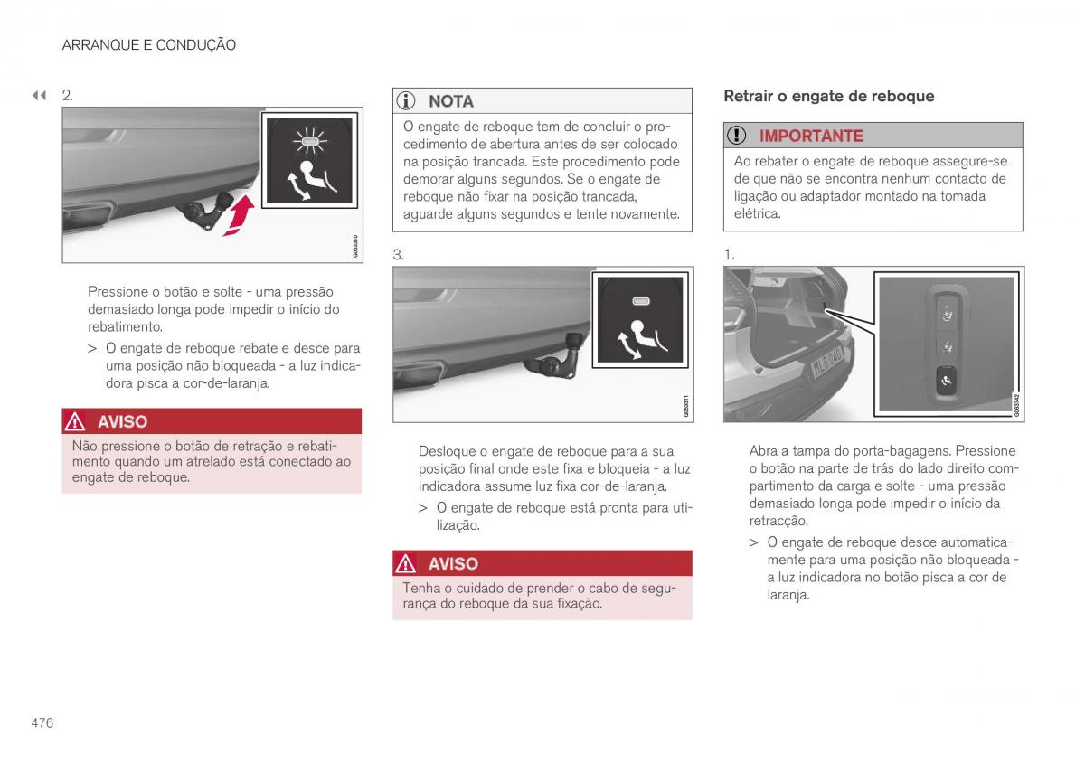 Volvo XC40 manual del propietario / page 478