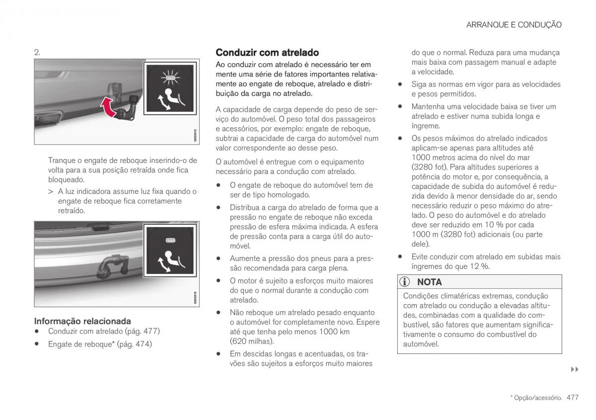 Volvo XC40 manual del propietario / page 479