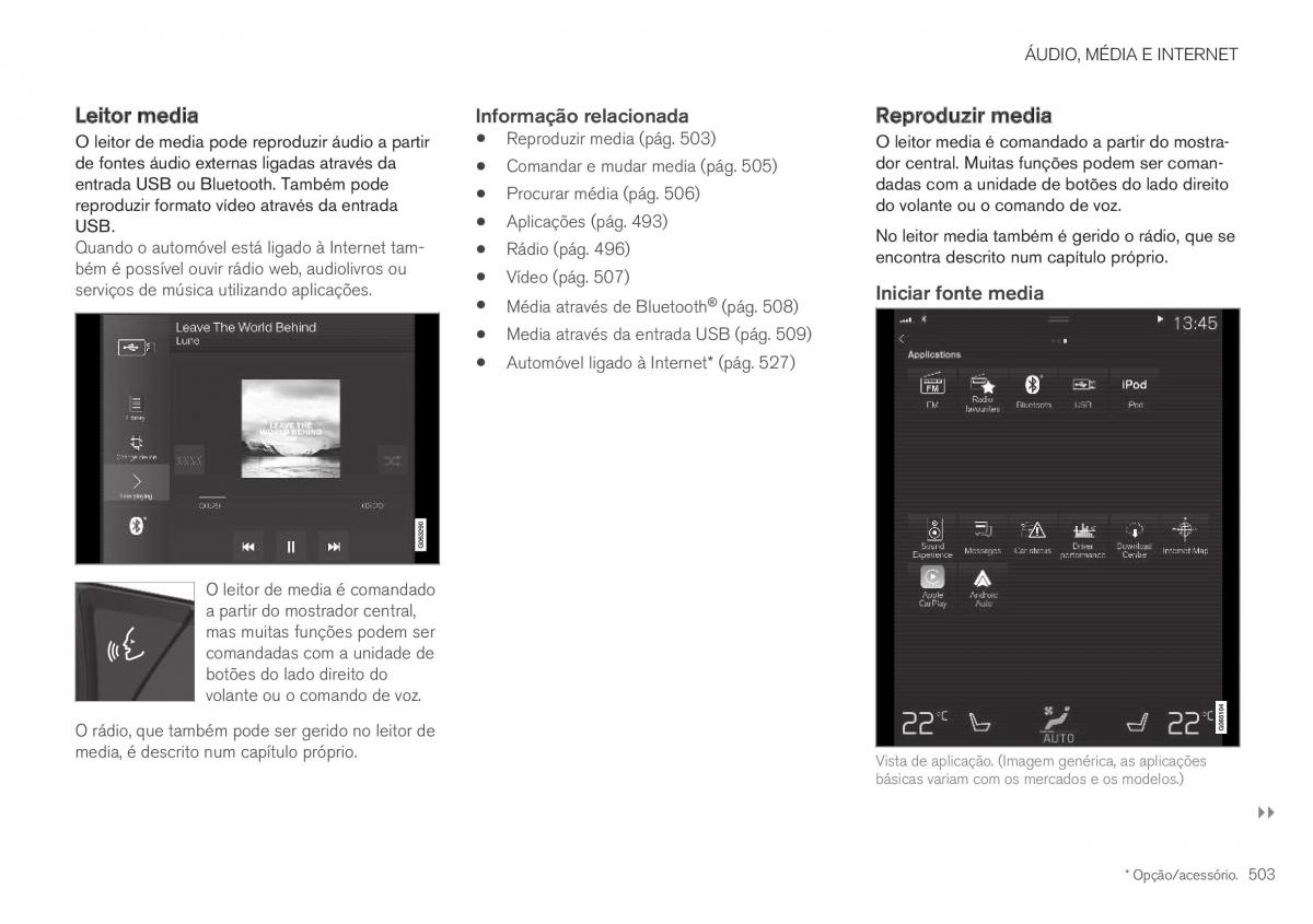 Volvo XC40 manual del propietario / page 505