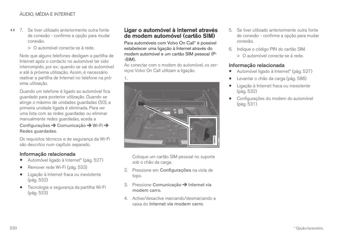 Volvo XC40 manual del propietario / page 532