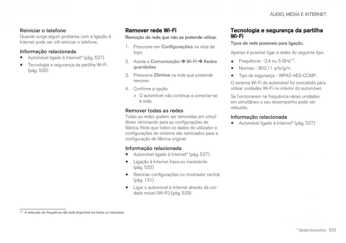 Volvo XC40 manual del propietario / page 535