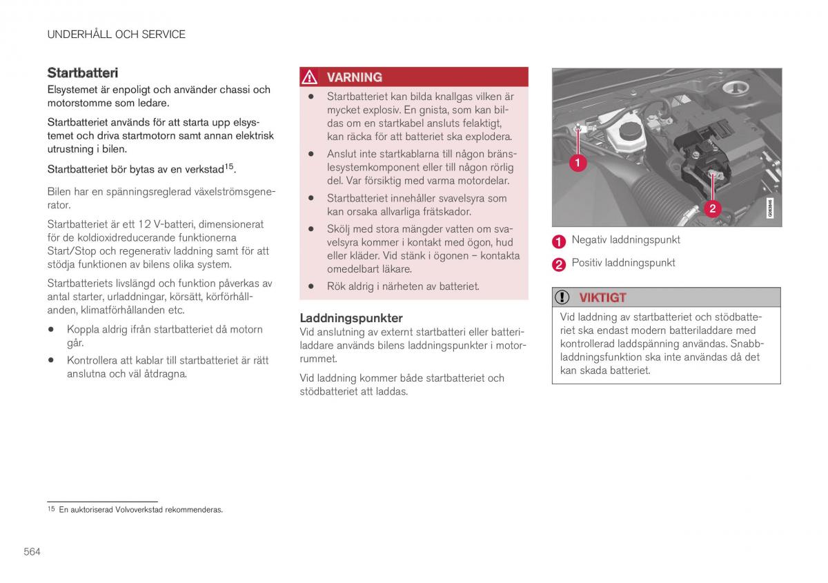 Volvo XC40 instruktionsbok / page 566