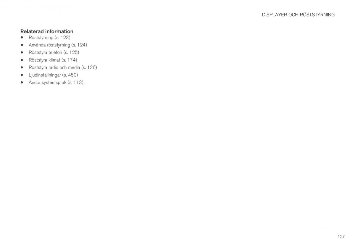 Volvo XC40 instruktionsbok / page 129