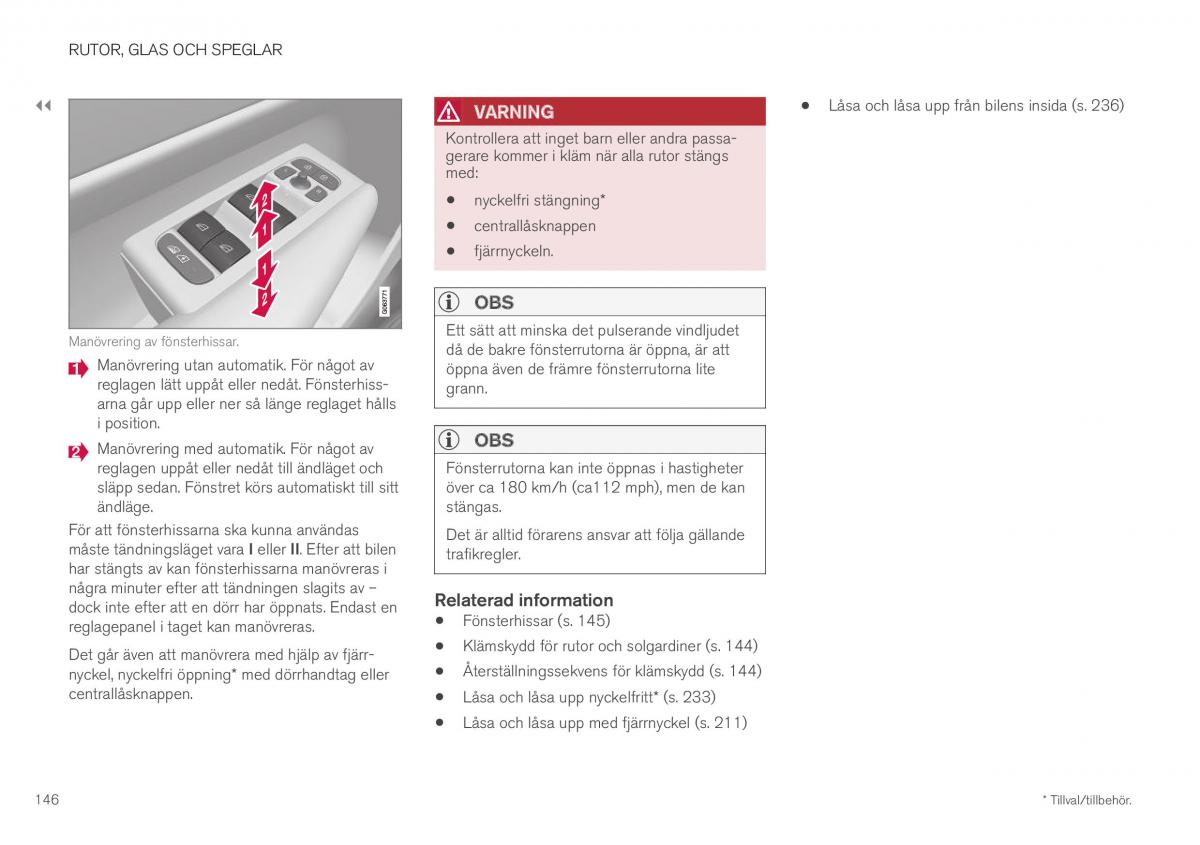 Volvo XC40 instruktionsbok / page 148