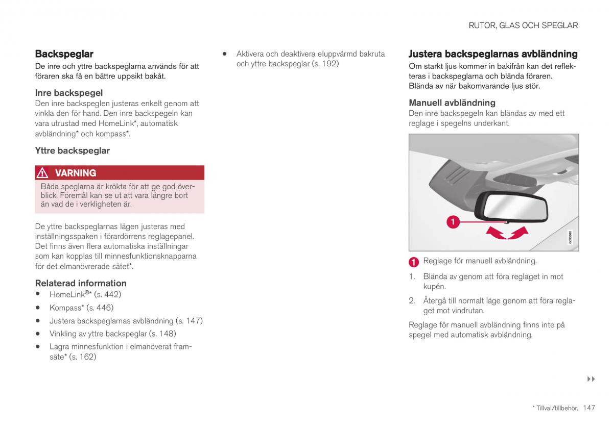 Volvo XC40 instruktionsbok / page 149