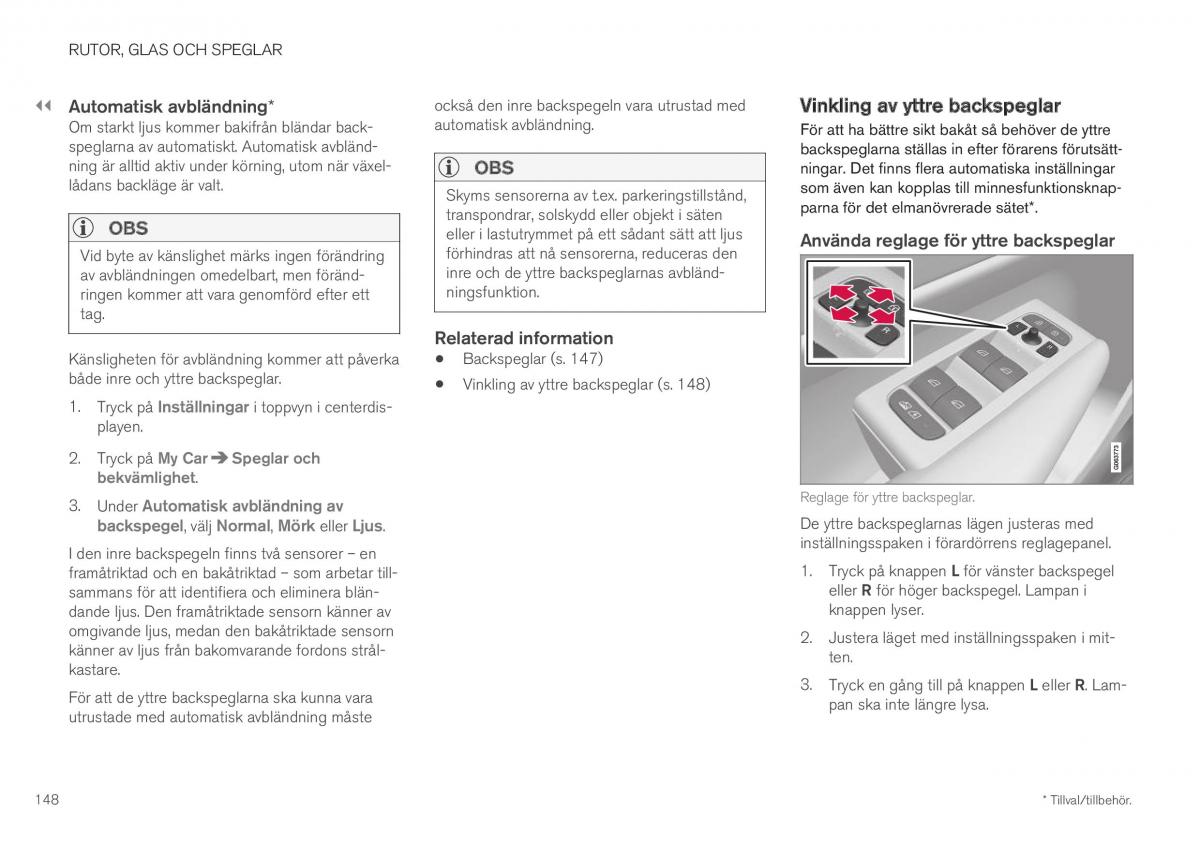 Volvo XC40 instruktionsbok / page 150