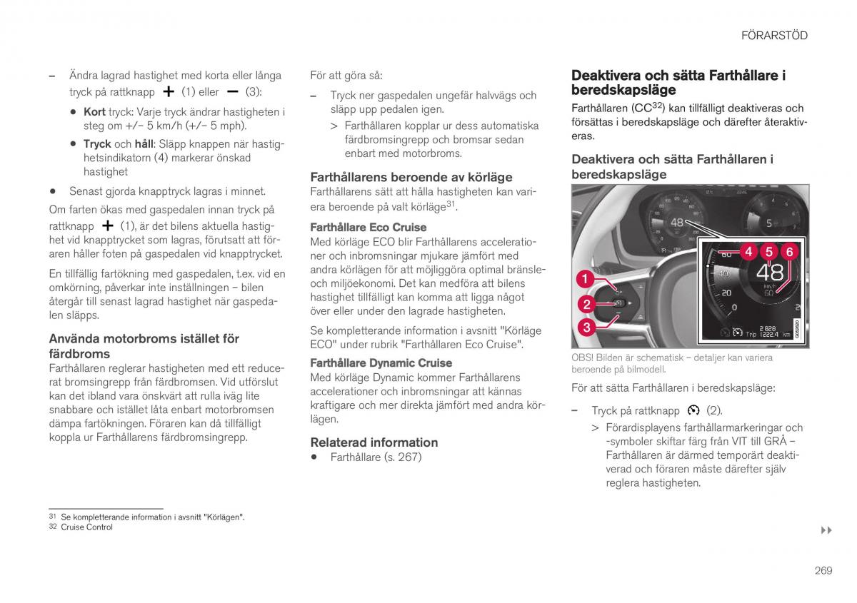 Volvo XC40 instruktionsbok / page 271